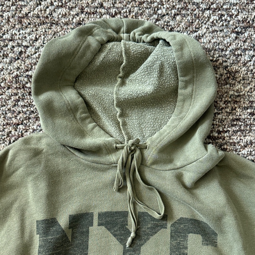 American Eagle Outfitters Sage Green Hoodie - Picture 3 of 4